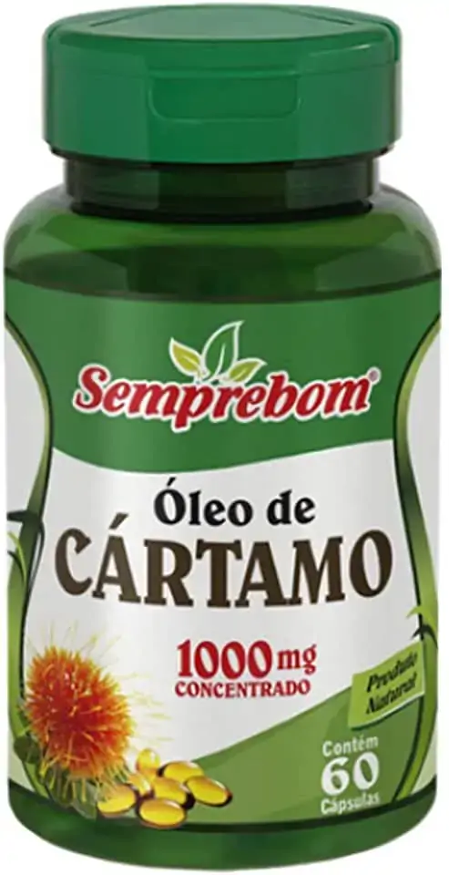 Oleo De Cartamo 1000mg 60caps Semprebom
