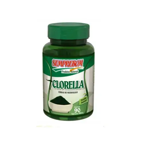 Clorella 90caps 400mg Semprebom