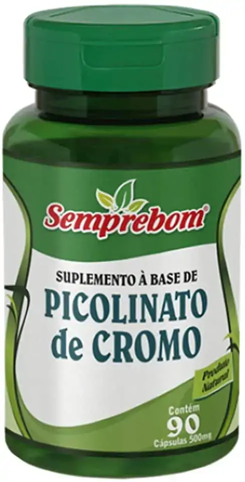 Picolinato De Cromo 500mg 90 Caps