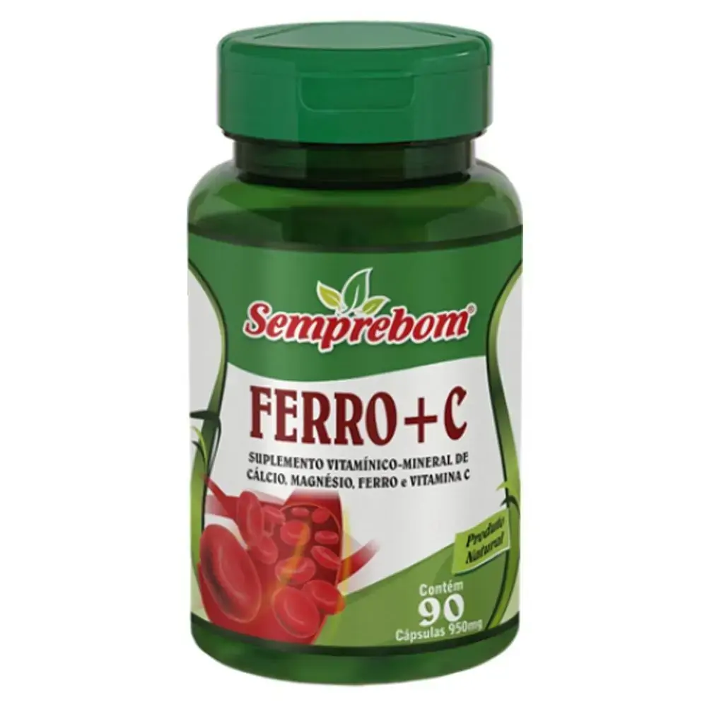 Ferro C 950 Mg 90 Caps Semprebom