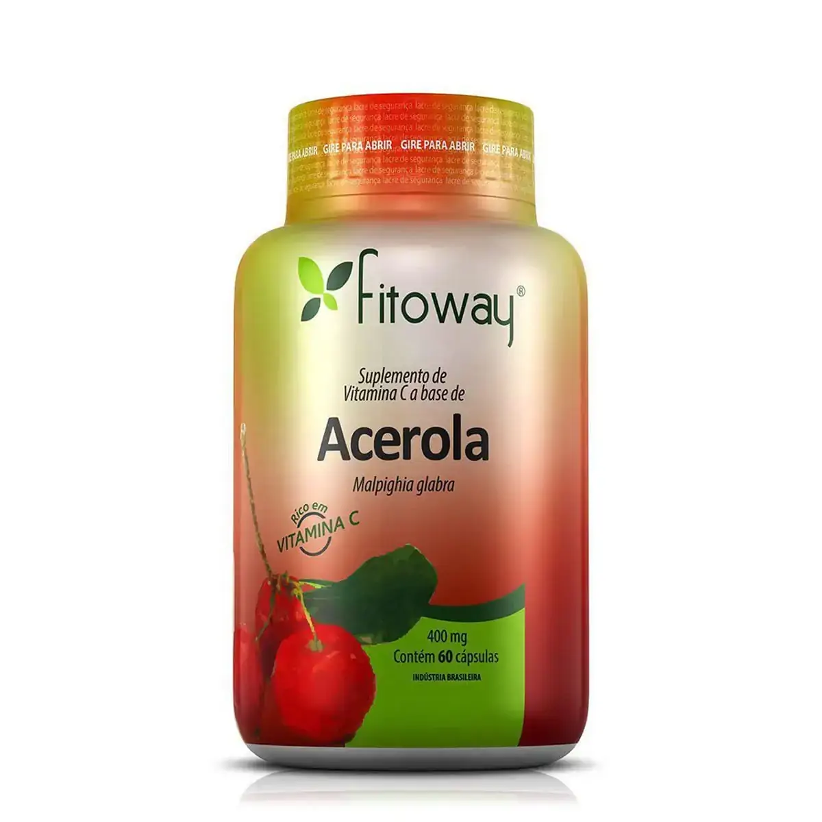 Acerola 400mg 60 Cápsulas Fitoway