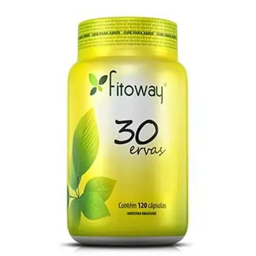 30 Ervas 120 Cápsulas Fitoway