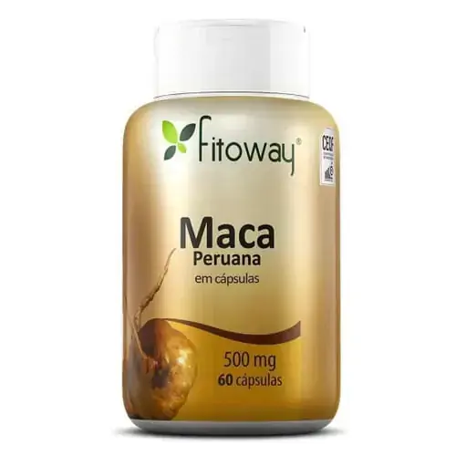 Maca Peruana 500mg 60caps Fitoway