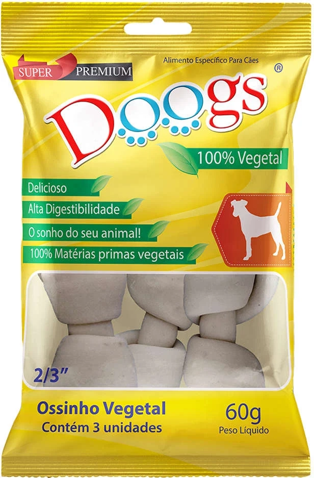 Ossinho Doogs Org Natural 2/3 3un