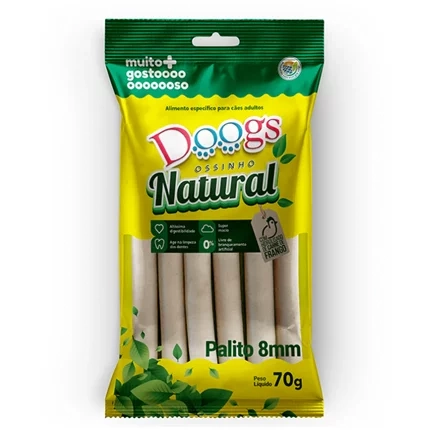 Osso Pal Caes Doogs 8mm 70g Natural