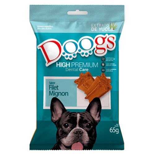 Petisco P/caes Doogs High Premium Filet Mignon 65g