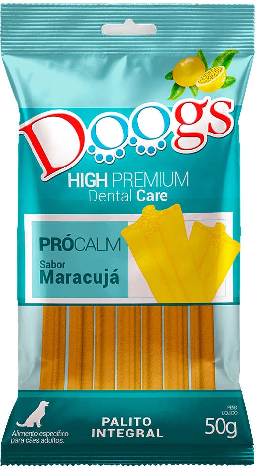 Palito 50g Doogs Dental Passaflora Maracuja