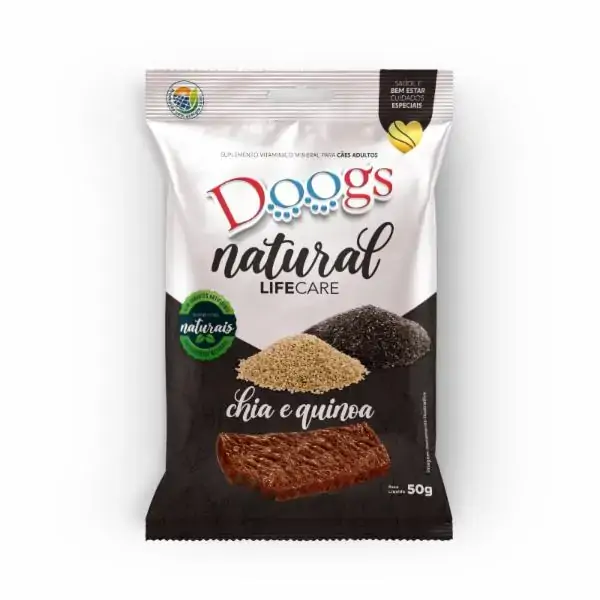 Bifinho Natural Life Care Chia E Quinoa Doogs 50g