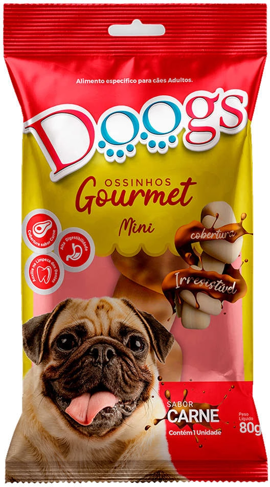Ossinho 80g Doogs Gourmet Carne Medio
