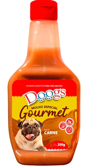 Racao Molho Gourmet Carne Doogs 250g