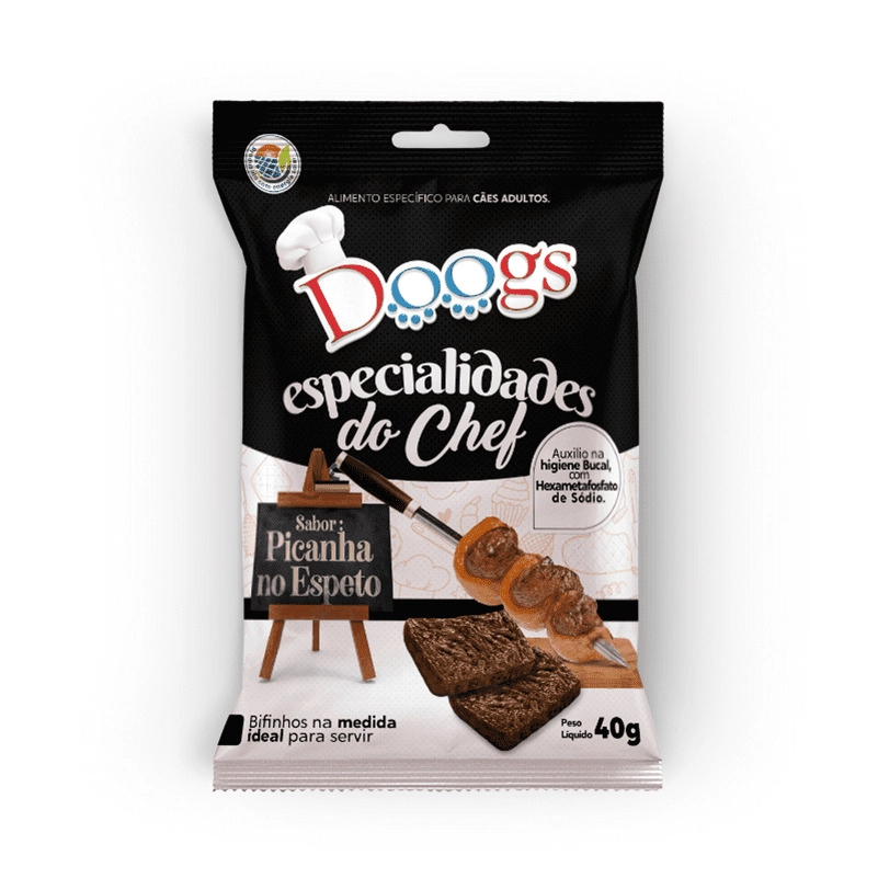Bifinho P/caes Doogs Do Chef Picanha No Espeto 45g