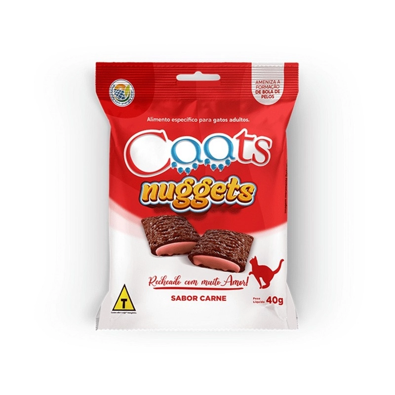 Nuggets Caats Carne 40gr