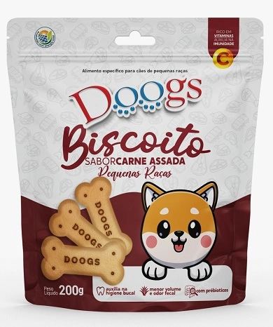Bisc P/caes Doogs Carne Assada 200g