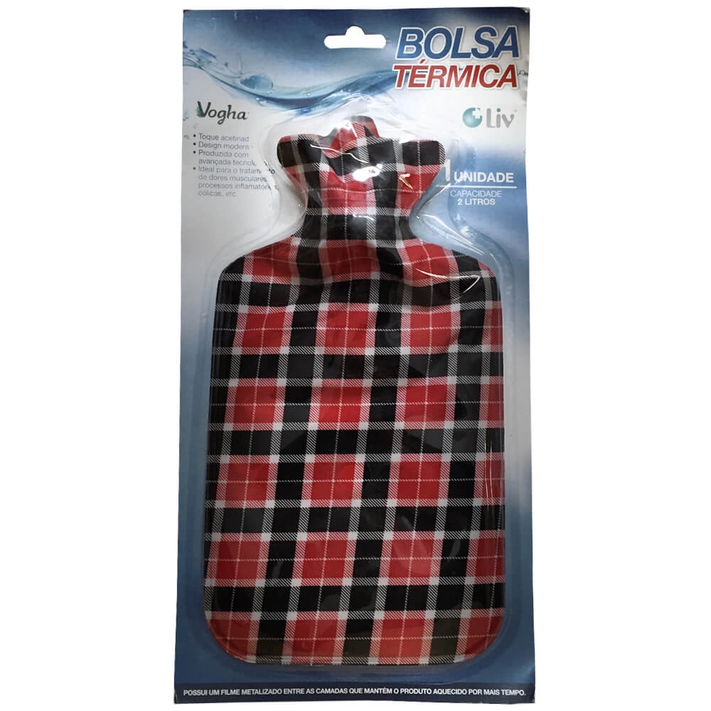 Bolsa Agua Quente Quadr Verm