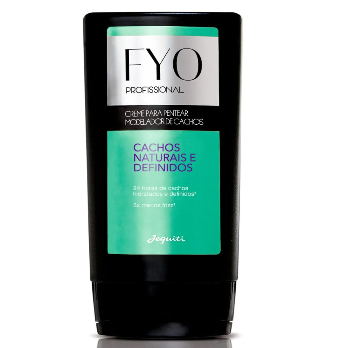 Creme Para Pentear Modelador De Cachos Fyo Cachos Naturais e Definidos Jequiti 150 ml
