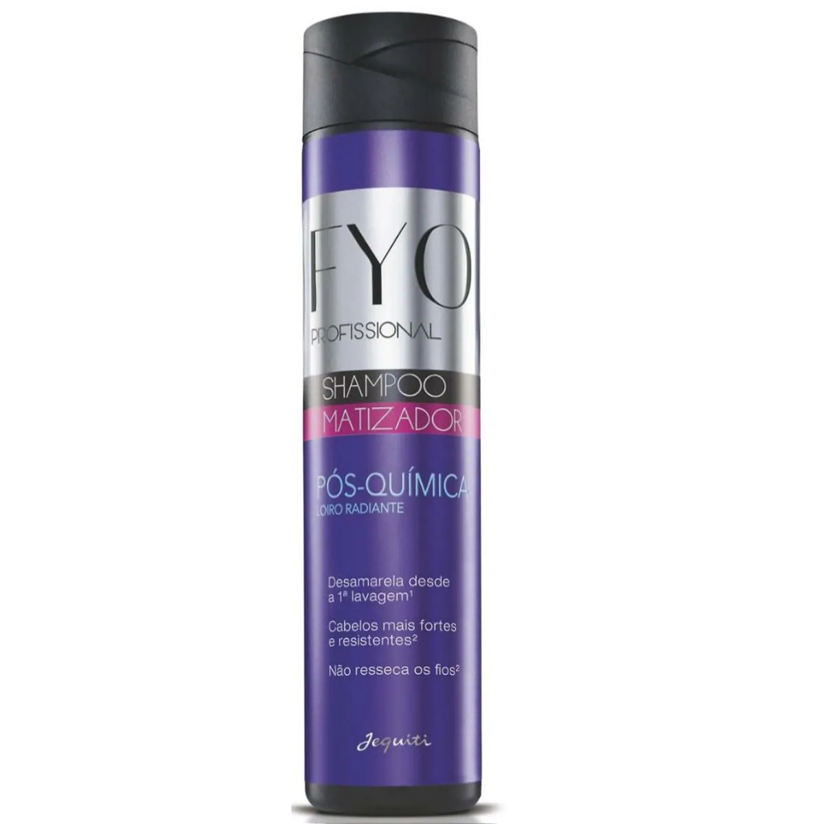 Shampoo Matizador Fyo Pós-Química Loiro Radiante Jequiti 300 ml
