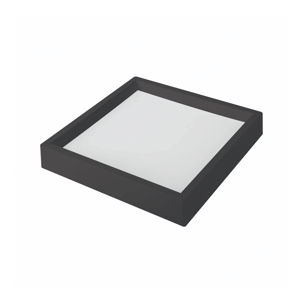 Painel Led Recuado Quadrado Sobrepor 24w Preto G-light Preto - Luz Neutra 4000k Bivolt