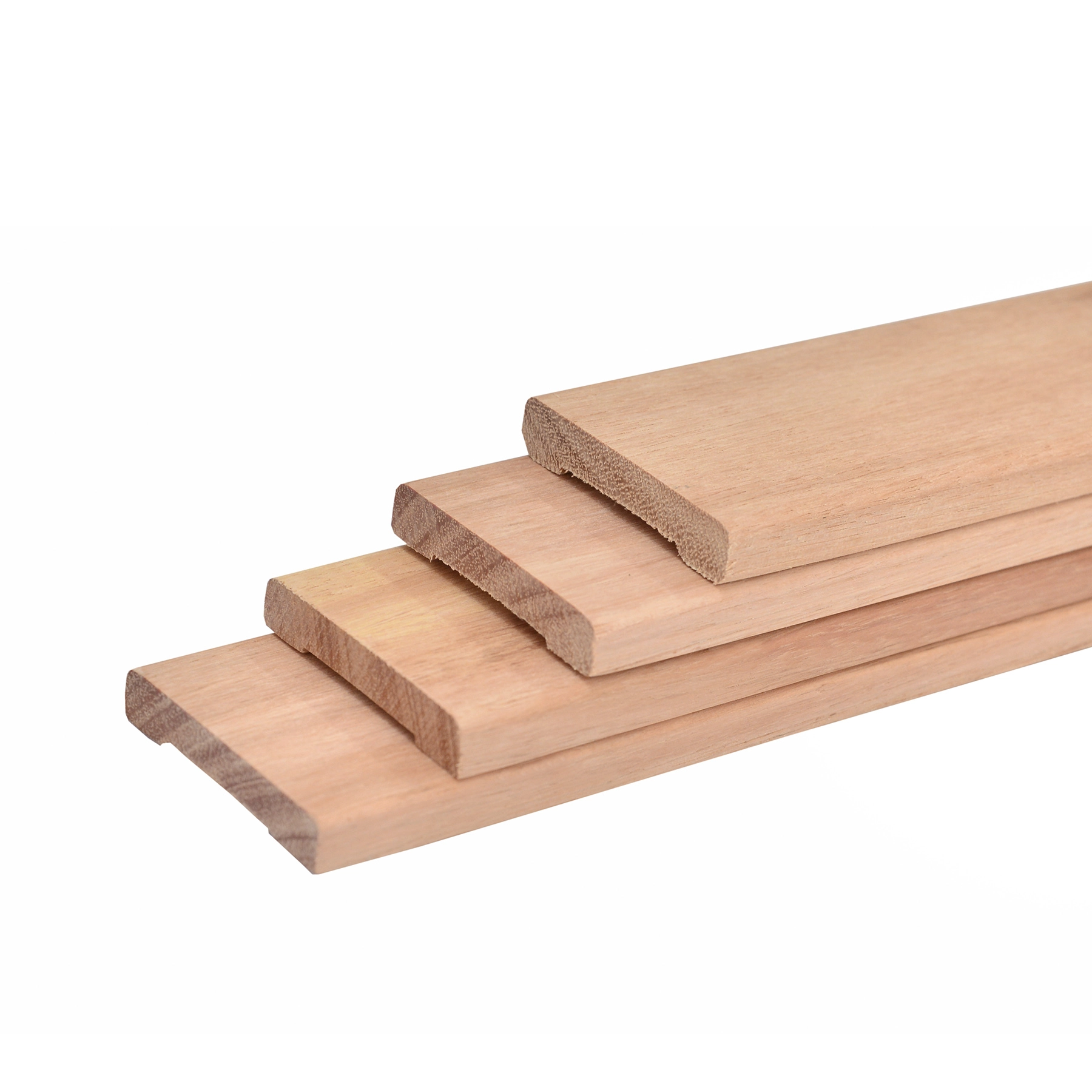 Guarnição Lisa Madeira Eucalipto Natural 220x7cm jogo Wood Force