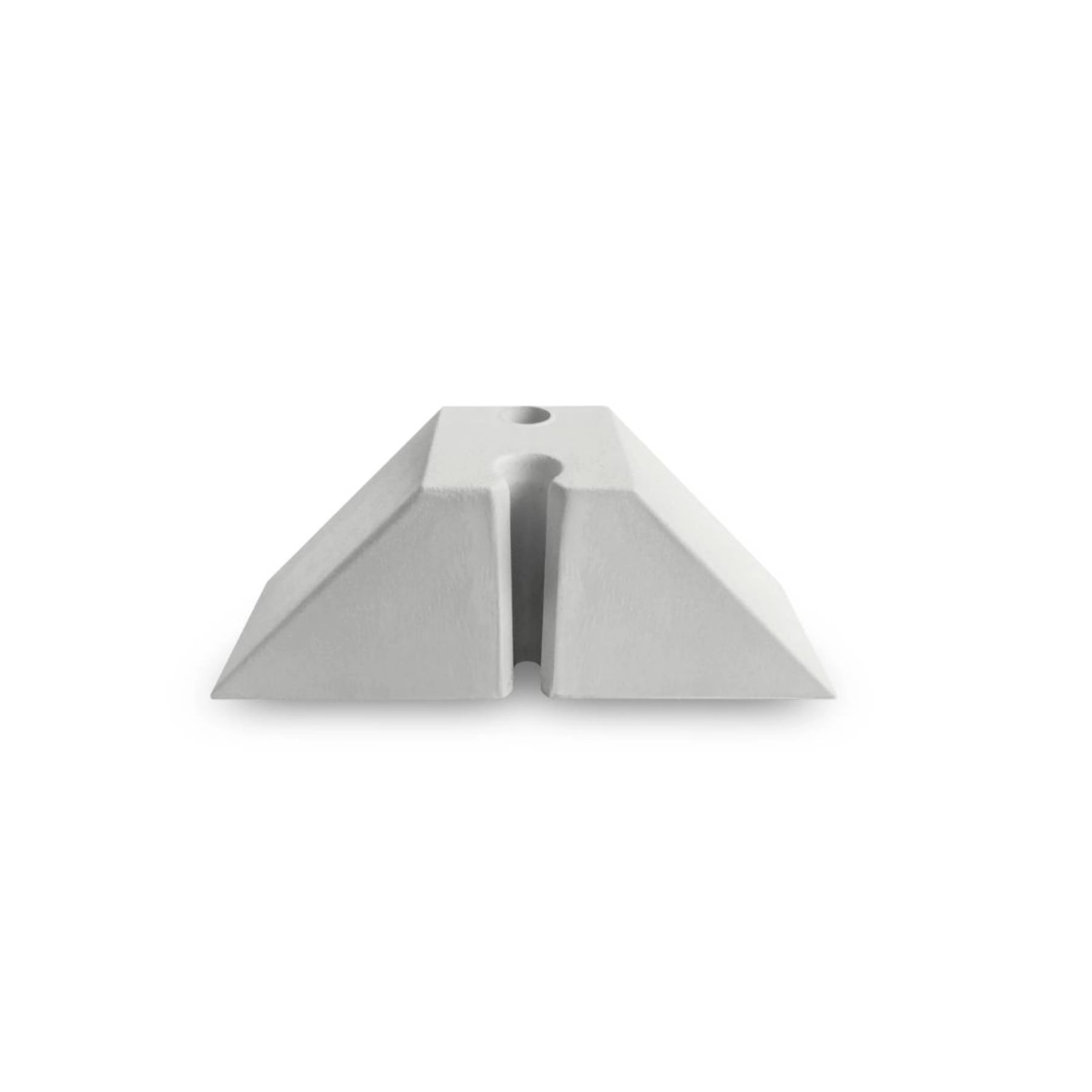 Calço Trapezoidal Polipropileno Fixação Lux Telhas