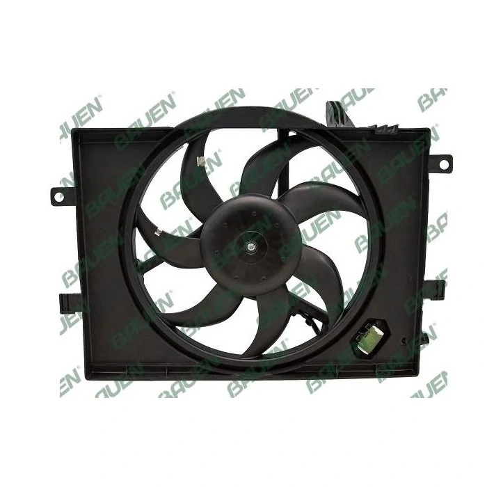 Eletroventilador do Radiador com Ar-condicionado com Defletor Sistema Berh - BAUEN BAU100318