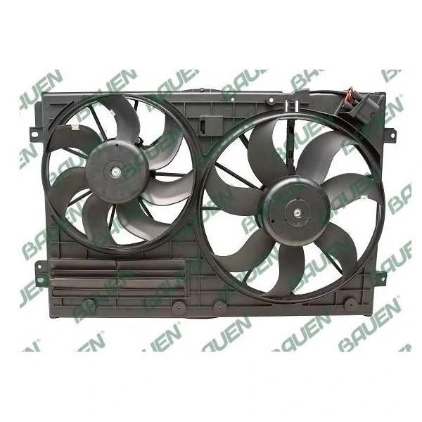 Eletroventilador do Radiador com Ar-condicionado com Defletor - BAUEN BAU100207