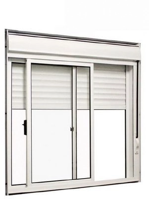 Janela De Alumínio 2 Folhas C/ven Integrada Classic- 120x120