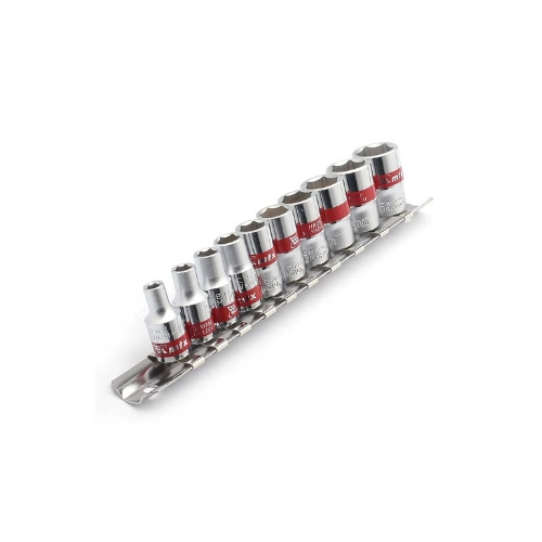 Jogo Soquete Encaixe 1/4" 04 - 13mm (10 Peças) - Mtx