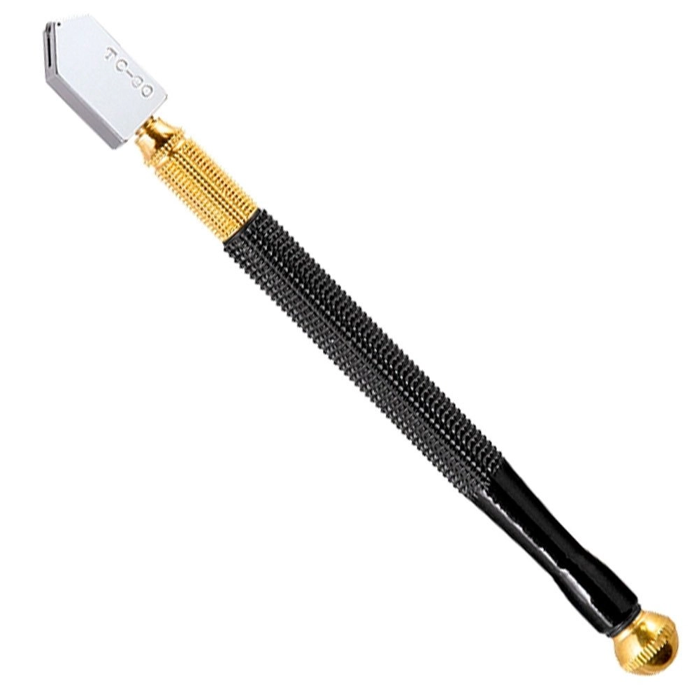 Cortador De Vidro Com Cabo De Metal E Compartimento Para Oléo Mtx