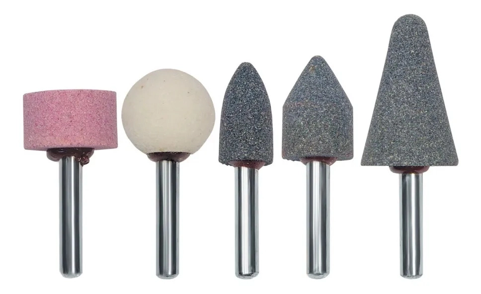 Pedras De Afiar Para Furadeira 5 Peças Mtx