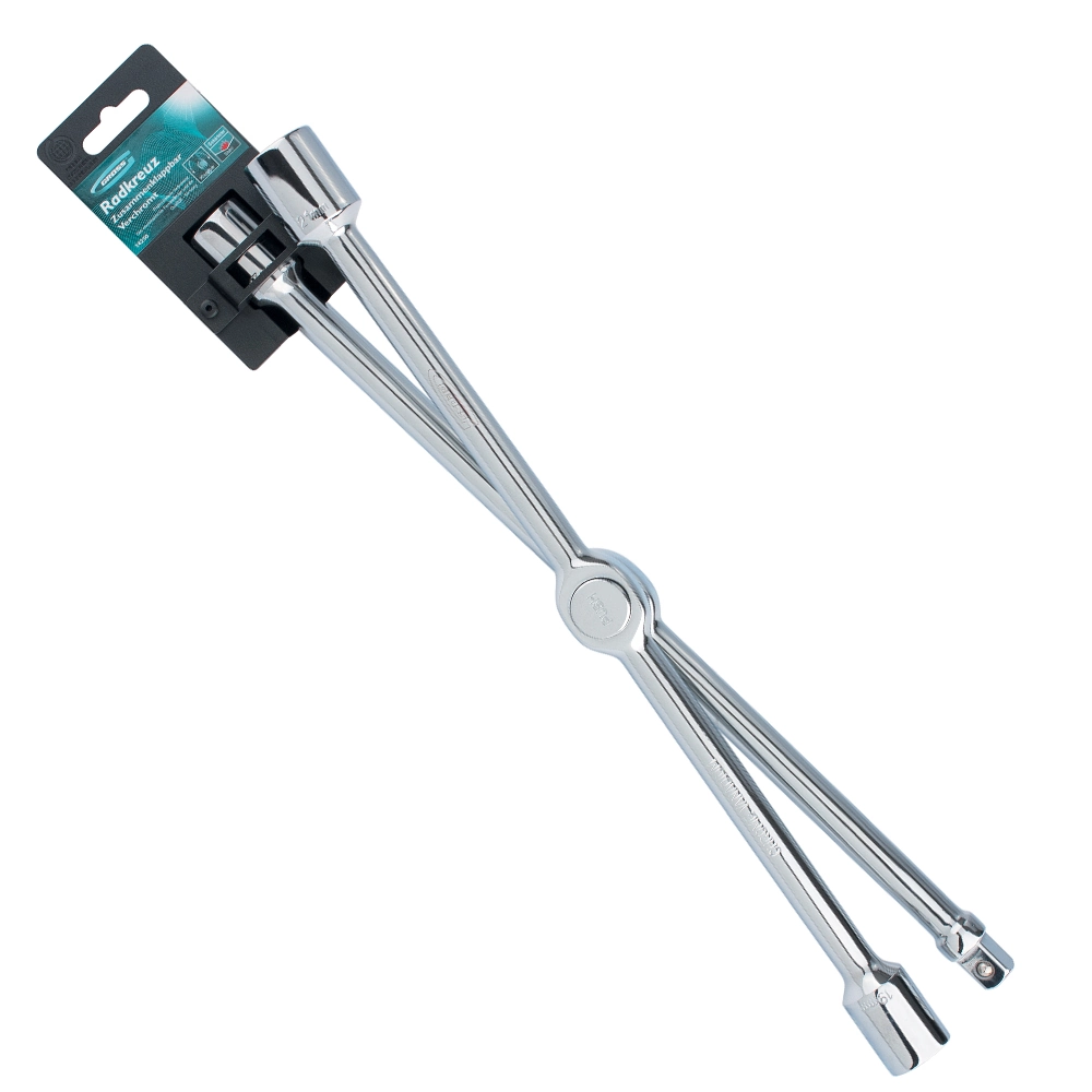 Chave de Roda em Cruz Dobravél 17X19X21mm 12 Pol. - MUNDO DAS FERRAMENTAS ( TOOLS WORLD) 1425055