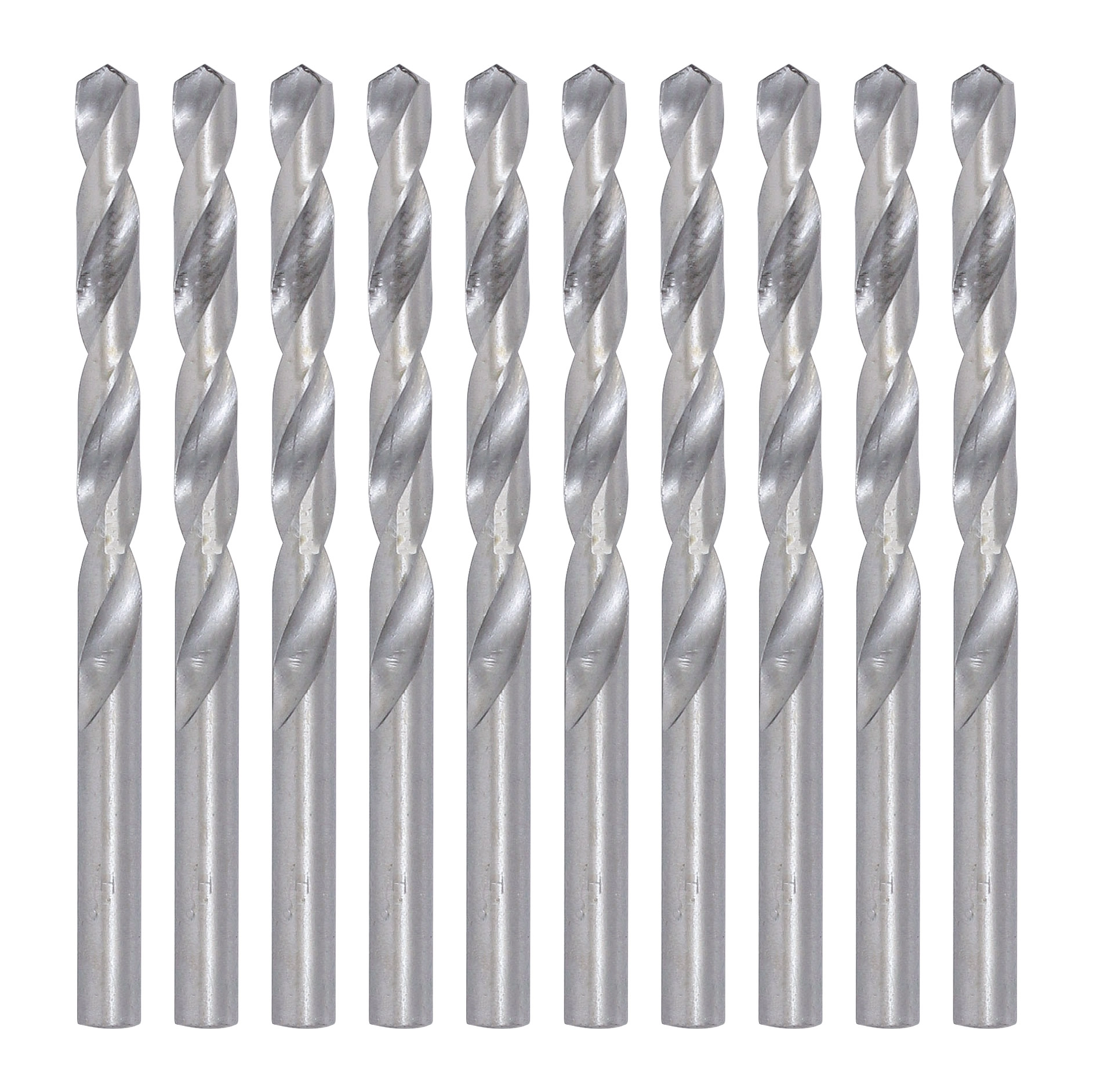 Jogo de Brocas Aço Rápido para Metal 8x117mm 715809 10 peças MTX