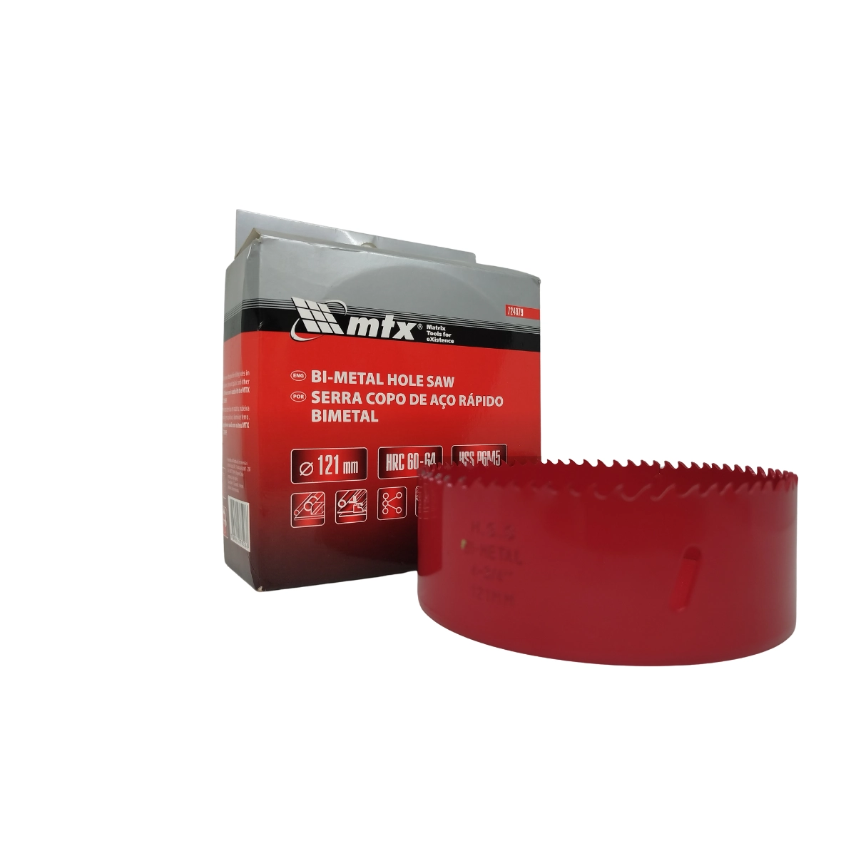 Serra Copo Aco Rapido 121mm. 4.3/4" - Mtx
