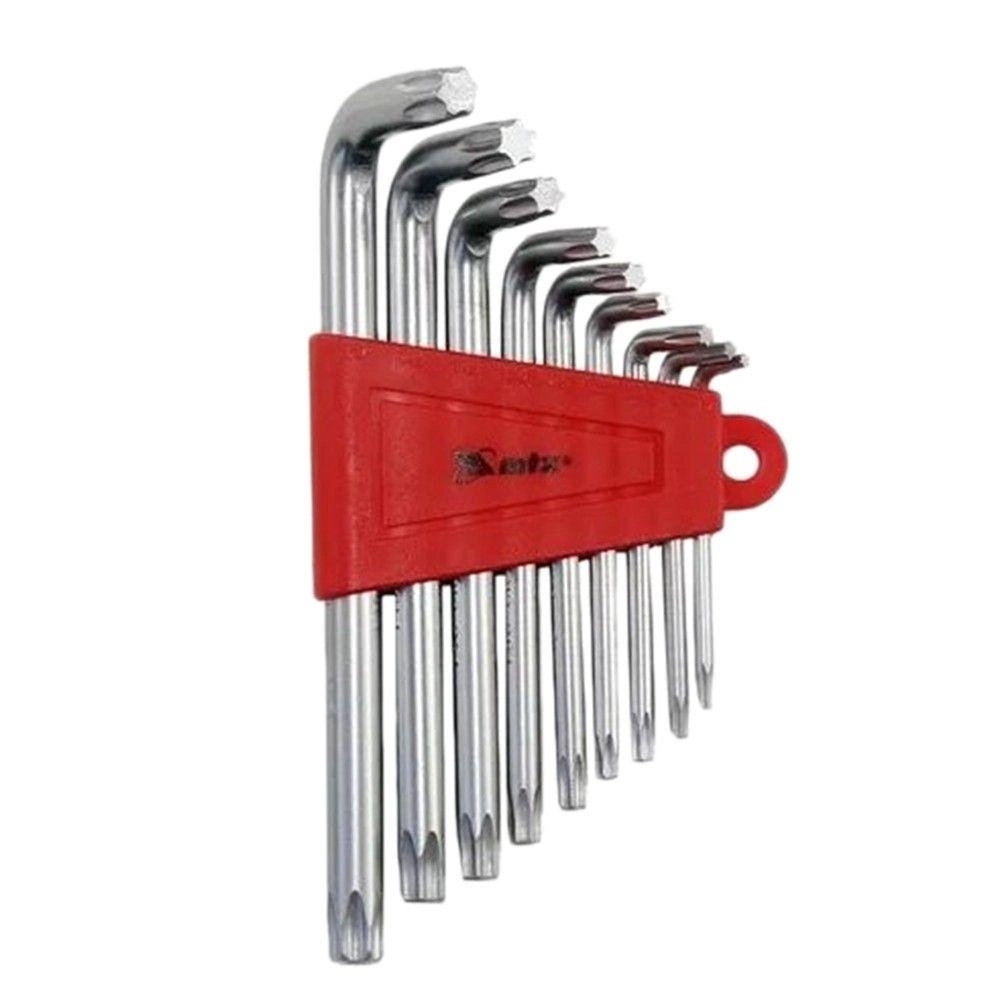 Jogo De Chaves Torx Curta 9 Peças T10-t50 Mtx