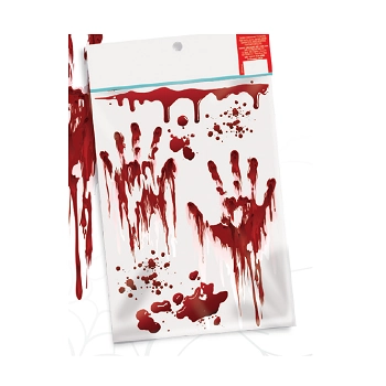 Adesivo Deco P/espelho Scary Night 19x31,1cm C/2
