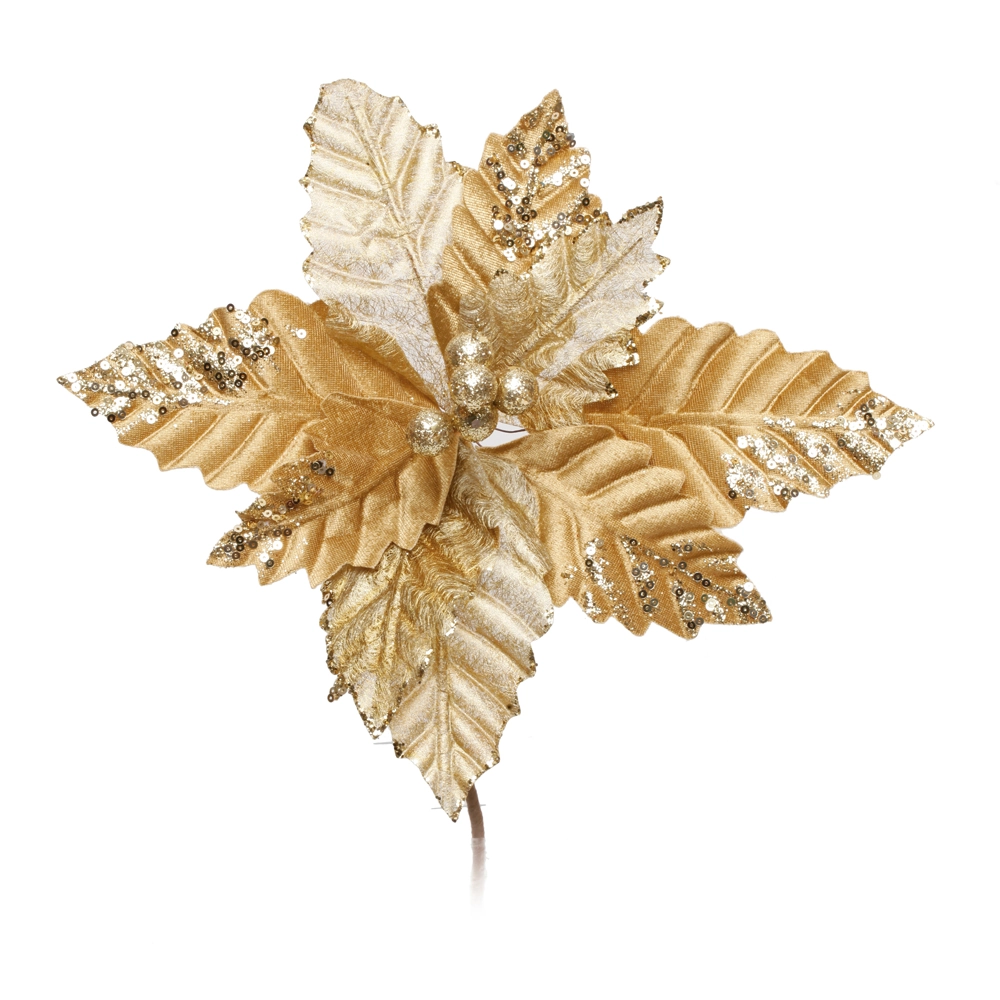 Poinsetia Ouro Cod1920173