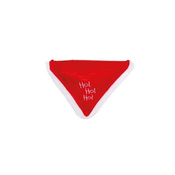 Coleira Bandana Pet Hohoho Vrm/bco 15x20x1cm