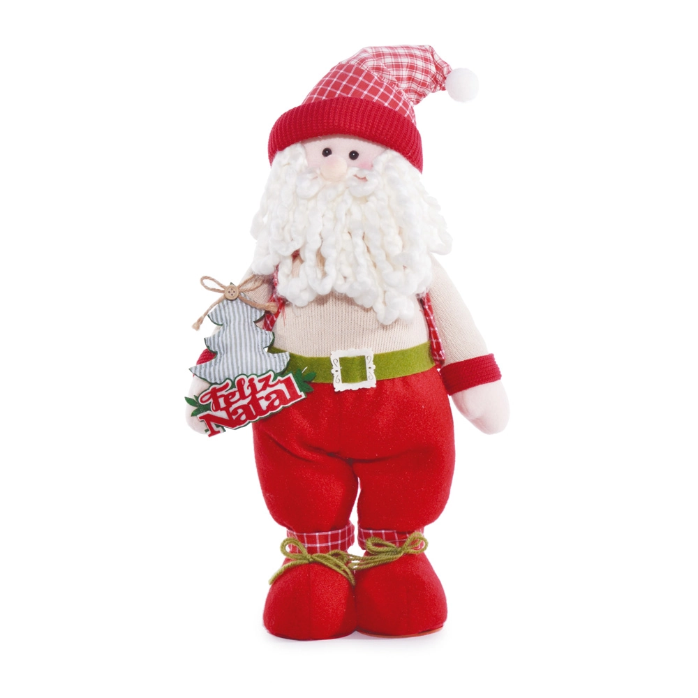 Noel Em Pe Seg Pinheiro Vrm/vdb 45cm