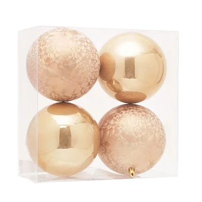 Bola Brilho E Texturizada Mfm 12cm Bolas Jg C/4 Pc 1921336 Cromus