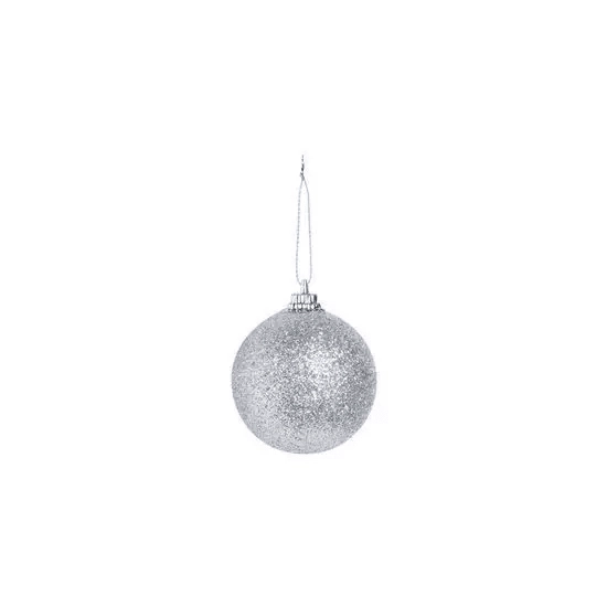 Bola Cromus Glitter Pra 4cm Jg C/12 1921461
