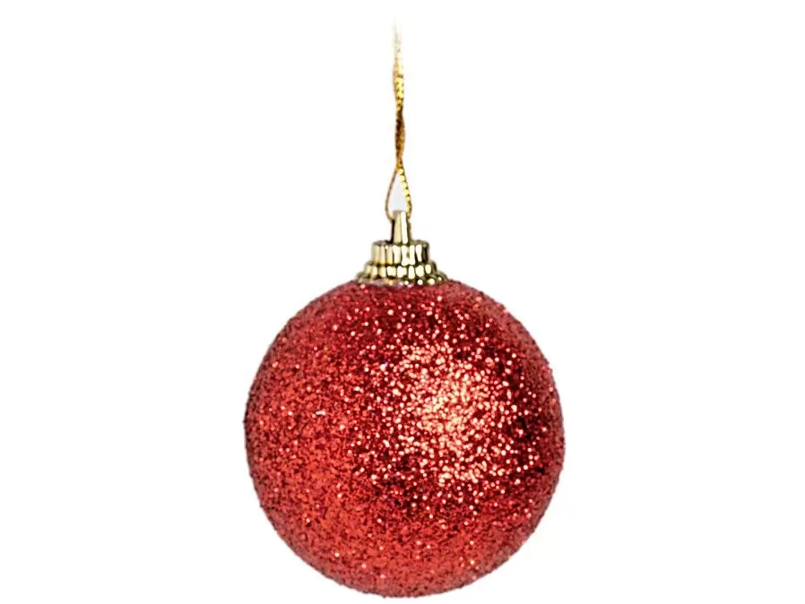 Bola Cromus Glitter Vrm 4cm Jg C/12 1923521