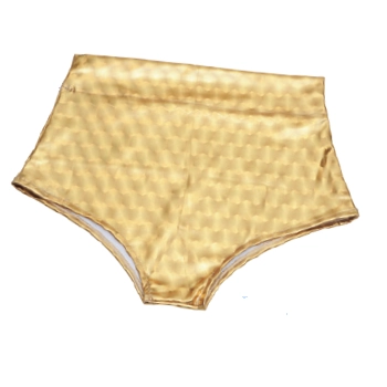 Shortinho Hotpant 44x35cm Ouro Cromus