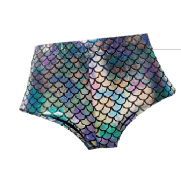 Shortinho Hotpant 44x35cm Sereia Iridescente