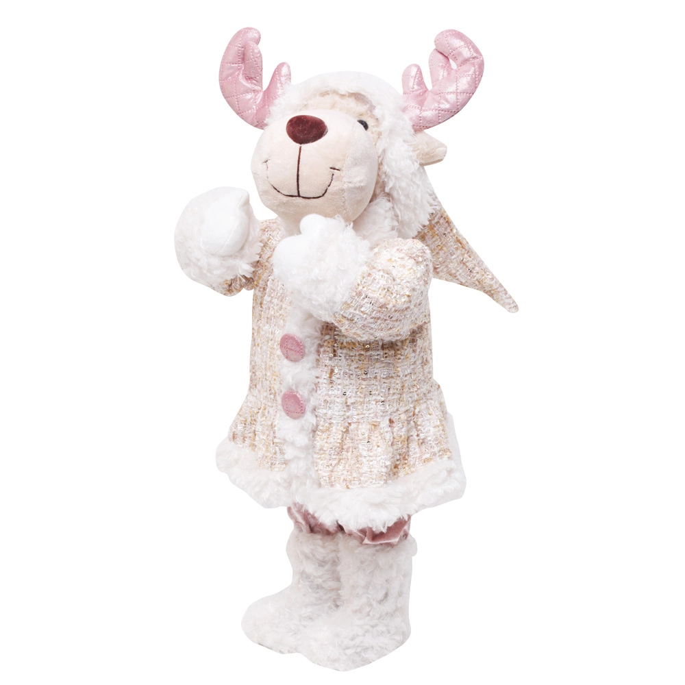 Rena C/vestido Roc/bco La Perle