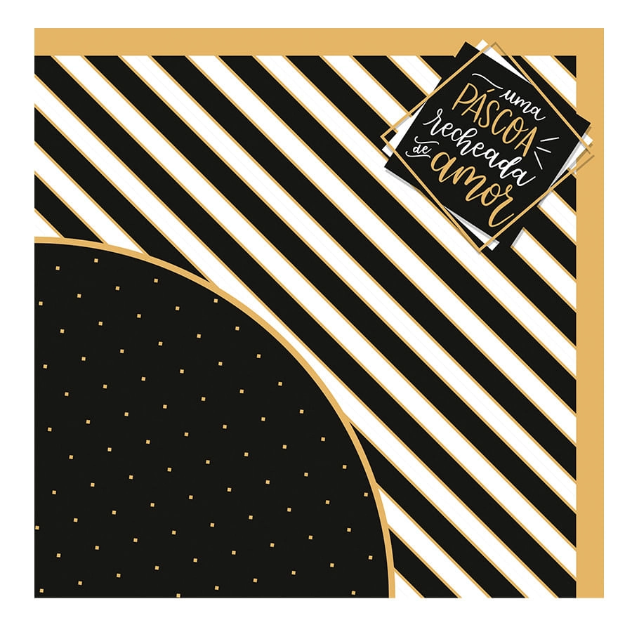 Saco Express Recheado De Amor 44x44 Pt C/25 Un