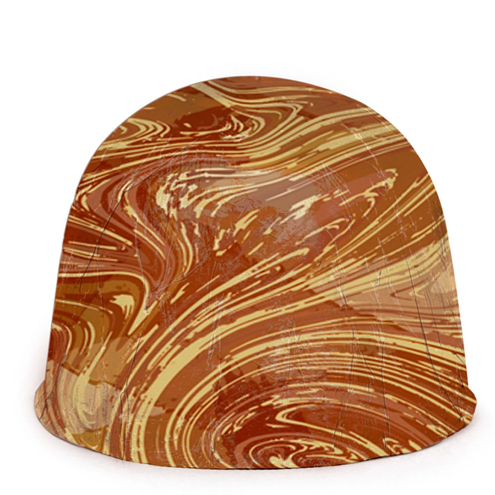 Folha Chumbo Marmorizado Marrom 8x7,8 Pt C/300 Un