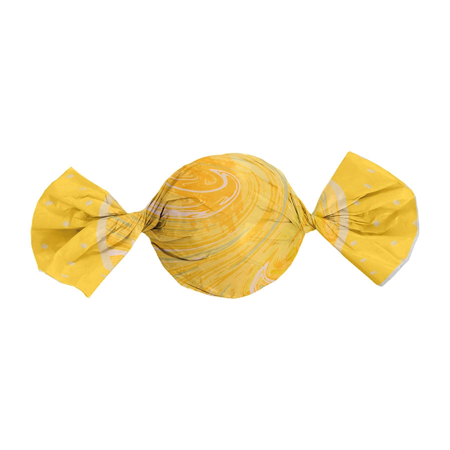 Emb Trufa Marmore Amarelo 14,5x15,5 C.100 Un Cromus