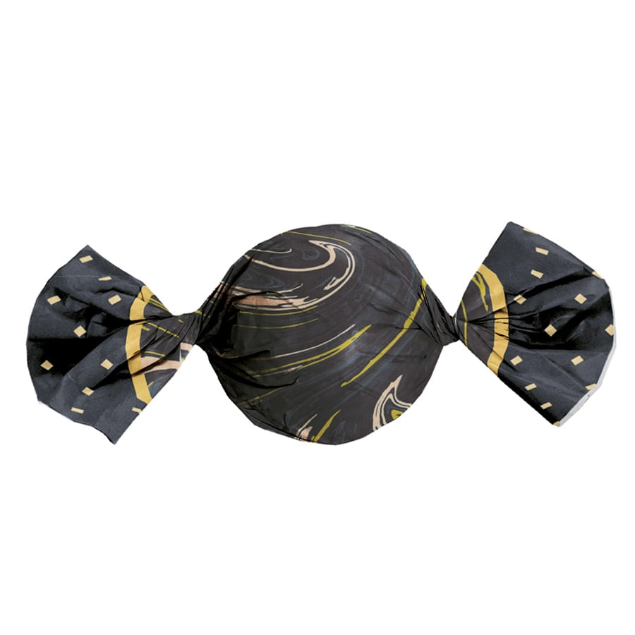 Emb Trufa Marmore Preto 14.5x15.5 100un 12500182 Cromus