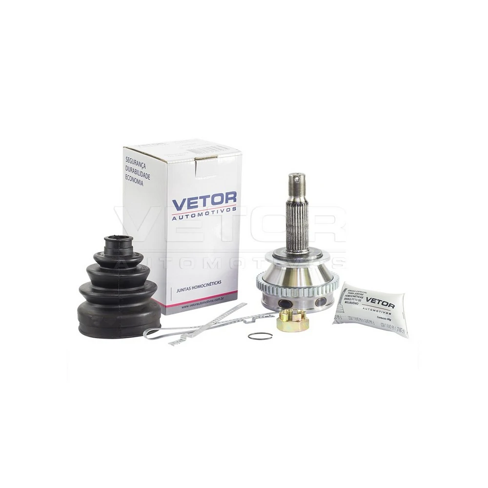 Ponteira Homocinética Fixa JAC J5/J6 com ABS 25 Dentes - VETOR VTO5207
