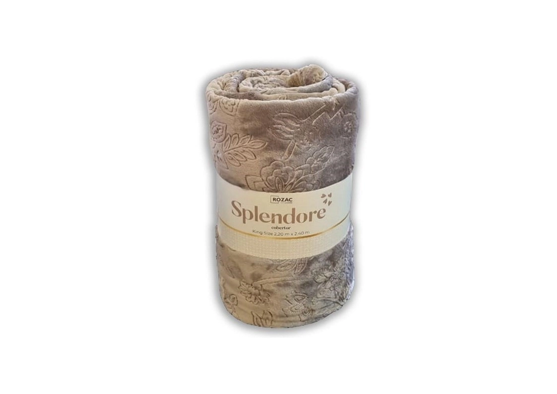 Cobertor Esplendore King 3d 16067000208101 Rozac