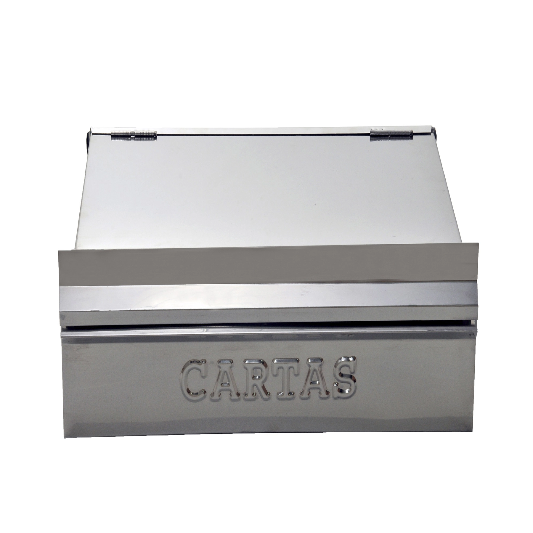 Caixa de Correio para Muro Aço Inox 16x32x25cm